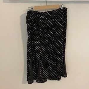Southern Lady Polka Dot Skirt sized 14